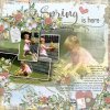 Vintage Spring by Karen Schulz Designs Digital Art Layout 01 by Olga.jpg