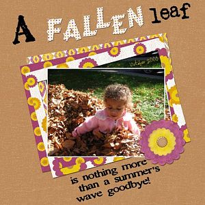 A Fallen Leaf