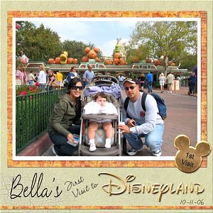 Disneyland - Bella's First Visit