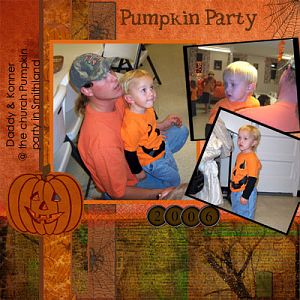 Pumpkin  Party 2006