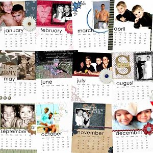 Sisters 07 Calendar