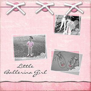 Little Ballerina Girl