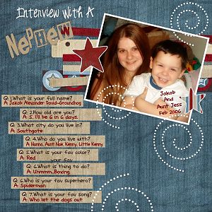 Interview with a Nephew