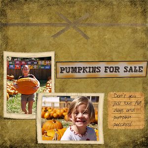 Pumpkins for sale!