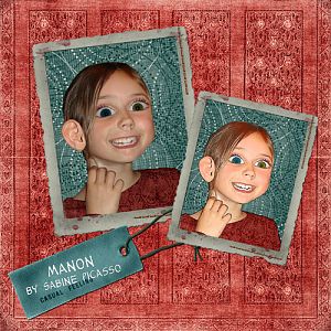 Manon: A Picasso-like portrait!