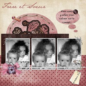 frere et soeur/ Brother and Sister