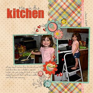 Mia in the Kitchen