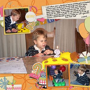 Drew's 2nd Birthday