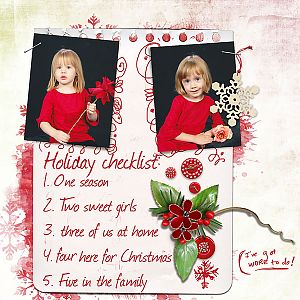 holiday Checklist
