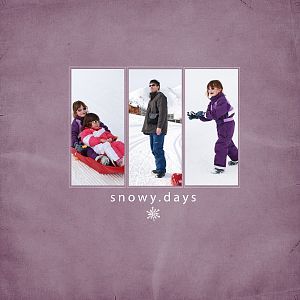 Snowy days /Scraplift from neatfreak