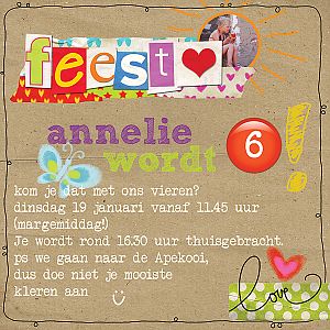 invitation Annelie