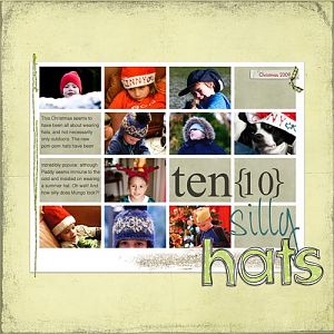 Ten Silly Hats
