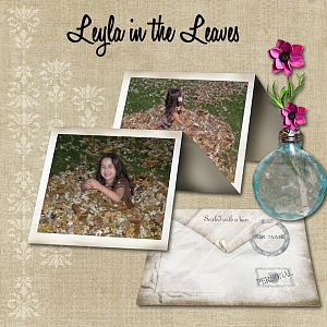 Leyla in the Leaves