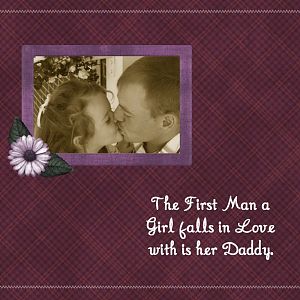 The First Man a Girl Falls in Love With