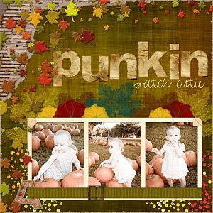 Punkin Patch Cutie