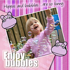 Enjoy bubbles