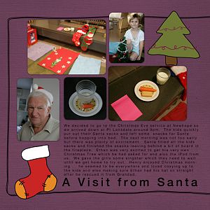 A Visit from Santa pg 1