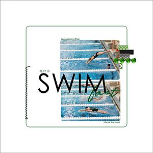 swim fast