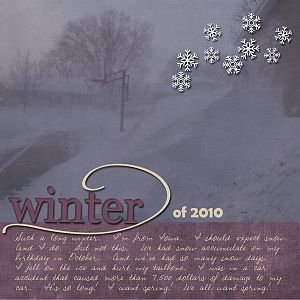 Winter of 2010