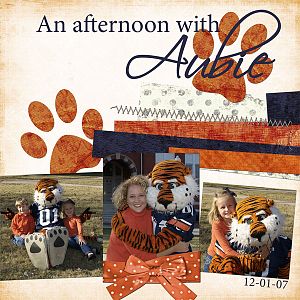 Afternoon with Aubie (right side)