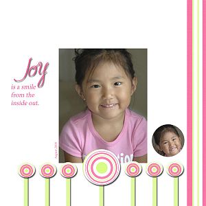 Joy is a Smile