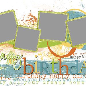 Birthday Card - Sue Cummings Freebie