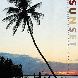 Sunset  Pine Island (Florida)