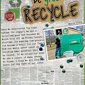 {recycling}