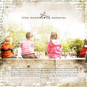 Little moments, big memories