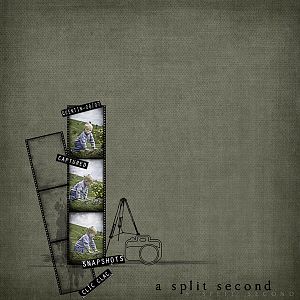 a split second