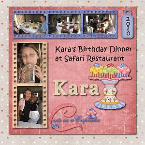 Kara's Birthday Dinner