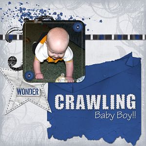 Crawling Baby Boy