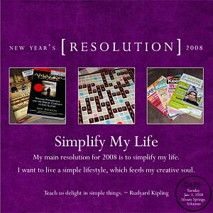 Jan  2008 - Resolution