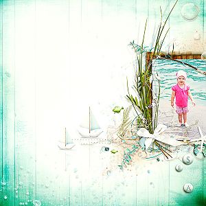 the little Girl and the Sea