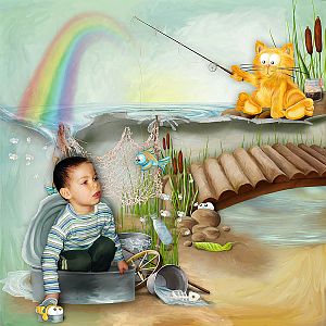 'Fishercat Story' by Shayarka Designs