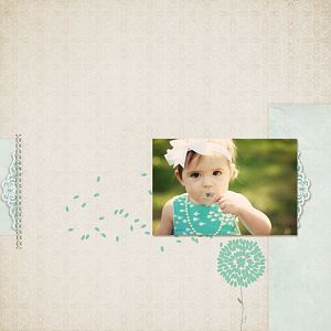 vintage dandelion