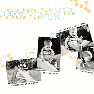 let's have fun (left page)