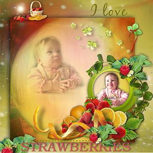 I love strawberries