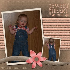 Overall Sweet Heart