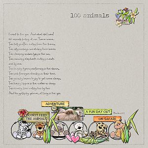 100 animals