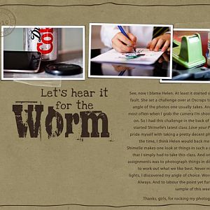 Let's hear it for the Worm