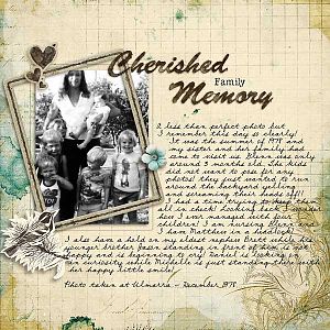 CHERISHED FAMILY MEMORY