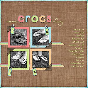The Von Crocs Family