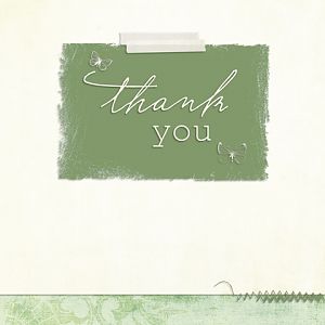 Thank you card