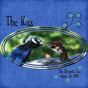 Peacocks Kiss