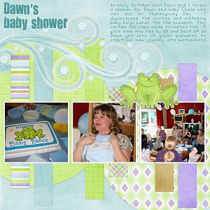 Dawn's Shower