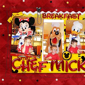 Chef Mickey's - left