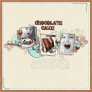 CHOCOLATE CAKE!