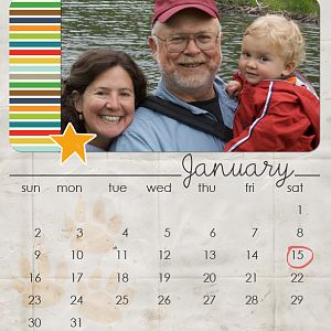 Grandpa and Me Calendar January (real this time!)