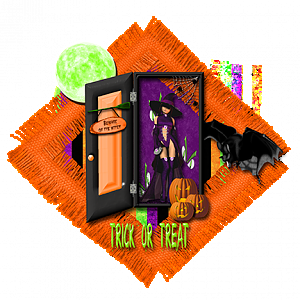 Trick or Treat tag